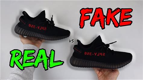 adidas yeezy bred real vs fake|Adidas Yeezy 350 scam.